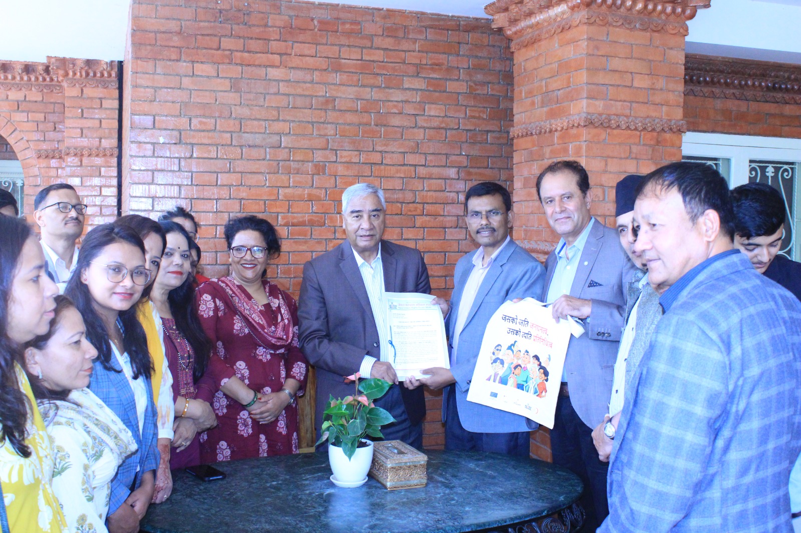 प्रत्यक्ष निर्वाचत प्रणालीभित्र समानुपातिक सहभागिता गराउनुपर्छ : सभापति देउवा