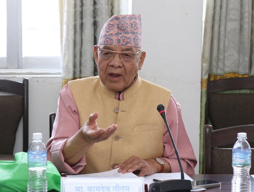 चुरेमा पानी अडिँदैन, भारतले खिचेको हुन सक्छ : वामदेव गौतम