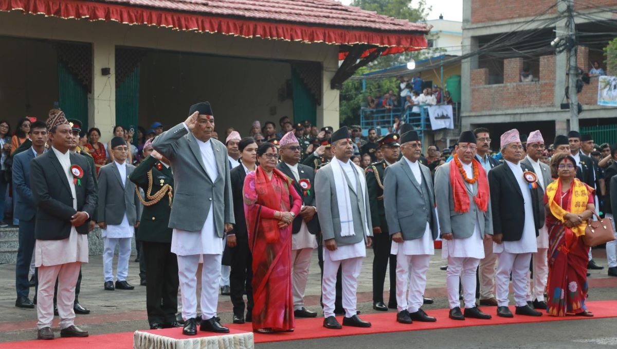 जावलाखेल पुगेर राष्ट्रपति पौडेलले गरे भोटोजात्रा अवलोकन