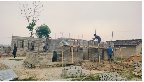 शुक्लाफाँटा नगरपालिकाले दलित परिवारका लागि ११ वटा सुरक्षित आवास निर्माण गर्दै