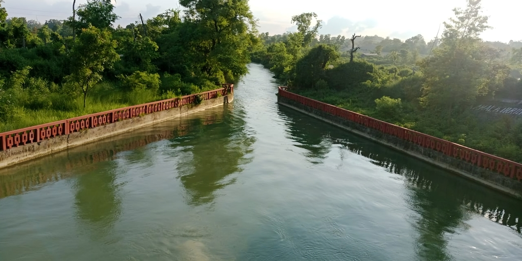 रोपाइँका लागि कमला नहरमा पानी प्रवाह