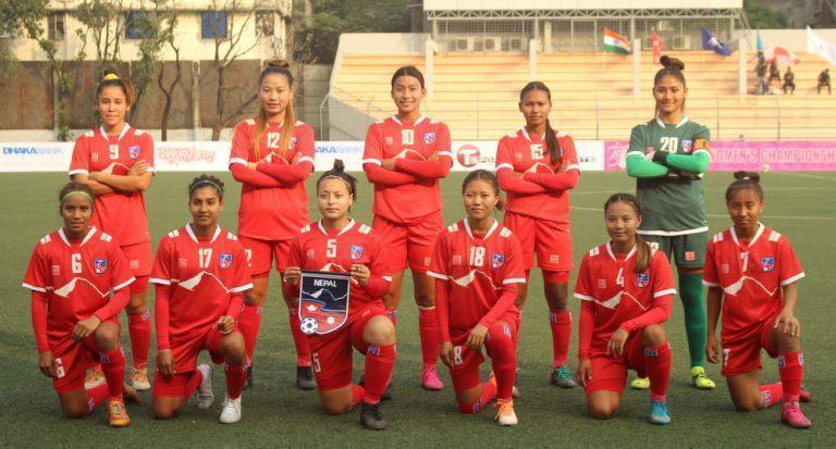 साफ यू–२० महिला च्याम्पियनसिप: भुटानमाथि नेपालको जित