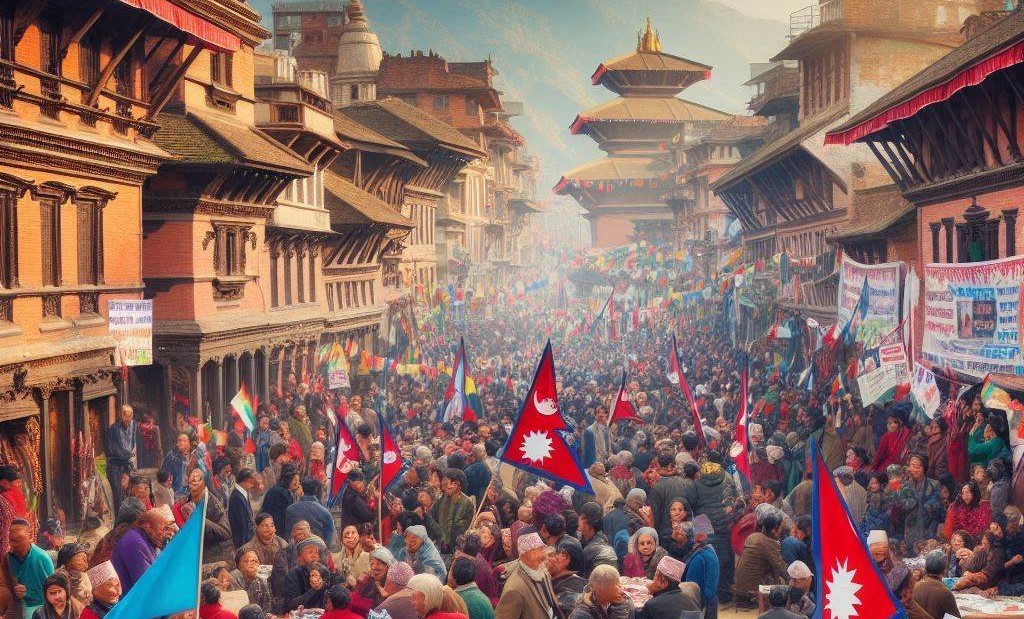गणतन्त्र दिवसः लुम्बिनी प्रदेशमा सांस्कृतिक झाँकीसहित प्रभातफेरी