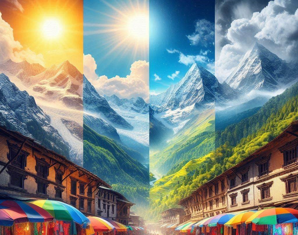 देशका अधिकांश भागमा बदली हुने पूर्वानुमान
