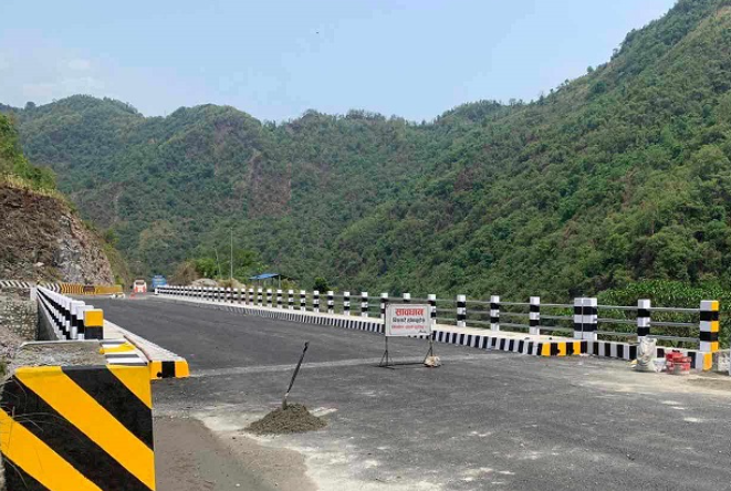 पोखरा–मुग्लिन सडकको पश्चिम खण्डमा ११ पुल बने, दुई निर्माणाधीन