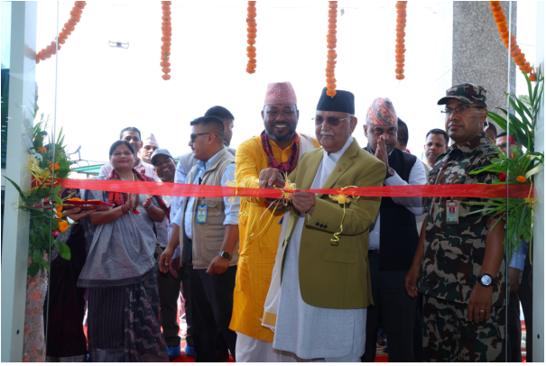 प्रधानमन्त्रीद्वारा जीवन विकास सामुदायिक अस्पतालको उद्घाटन